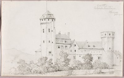 Castelo de Oberlahnstein, Reno de George Elbert Burr