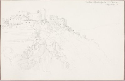 Castelo de Rheinfels, St. Goar de George Elbert Burr