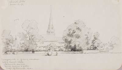 Igreja, Eton de George Elbert Burr