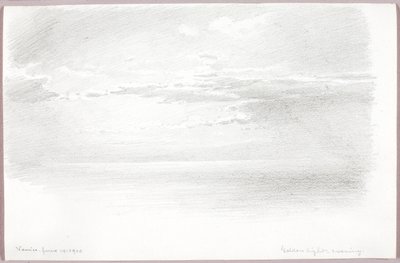 Luz dourada, noite de George Elbert Burr
