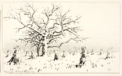 Motivo da gravura de George Elbert Burr