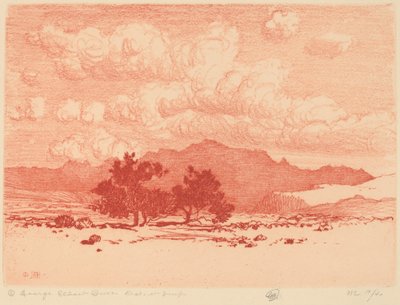 Árvores de Palo Verde de George Elbert Burr