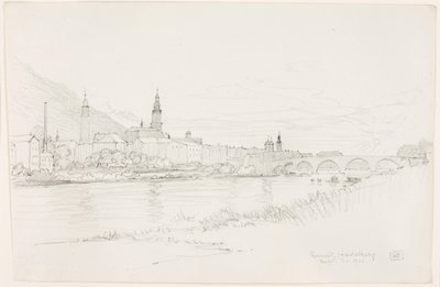 Pôr do sol, Heidelberg de George Elbert Burr