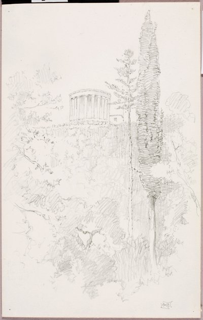 Templo da Sibila, Tivoli de George Elbert Burr