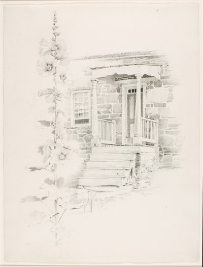 Sem título (Hollyhock) de George Elbert Burr