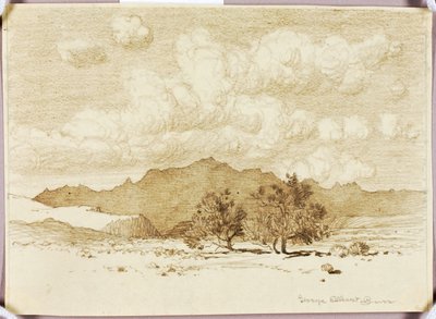 Sem título (desenho para gravura) de George Elbert Burr