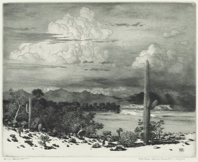 Rio Verde, Reserva Apache, Arizona de George Elbert Burr