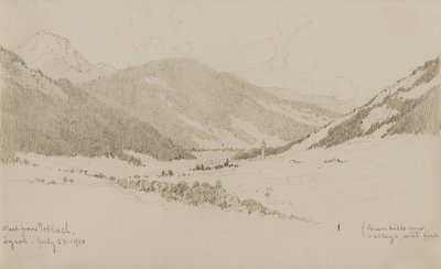 Oeste de Toblach, Tirol de George Elbert Burr