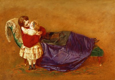 Boa Noite, 1863 (óleo sobre papel) de George Elgar Hicks