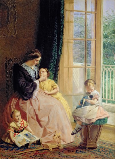 Sra. Hicks, Mary, Rosa e Elgar de George Elgar Hicks