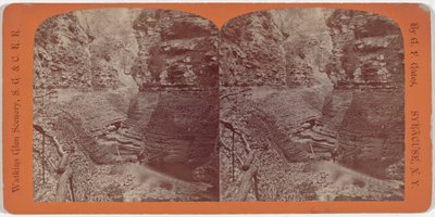 Cenário de Watkins Glen, Garganta Espiral de George F. Gates