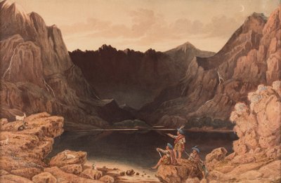 Loch Coruisk, Ilha de Skye de George Fennel Robson