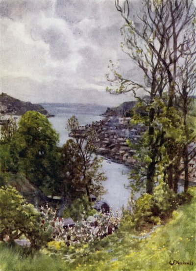 Fowey (cor litho) de George Franck Nicholls