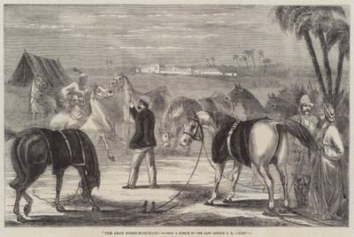 O comerciante de cavalos árabe de George Francklin Atkinson