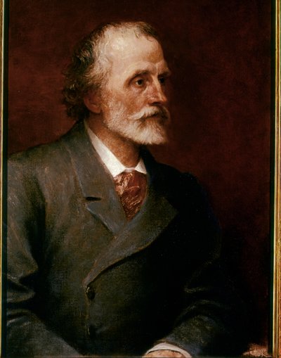 George MEREDITH, Retrato 1893 (óleo sobre tela) de George Frederic Watts