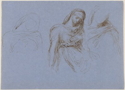 Estudo da Morte para "Tempo e Morte" de George Frederic Watts