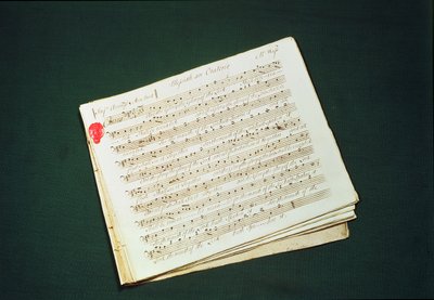 Pontuação original do Messias de George Frederick Handel