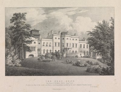 O Deep-Dene. A Sede de Thomas Hope, Esq. de George Frederick Prosser