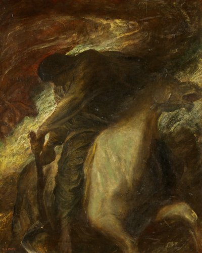 Death and the Pale Horse, c.1878 (óleo sobre tela) de George Frederick Watts