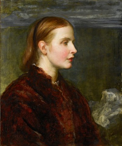 Senhorita Eliza Ann Ogilvy, 1866 de George Frederick Watts