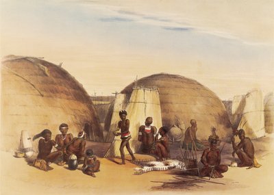 A vida numa conta Zulu de George French Angas