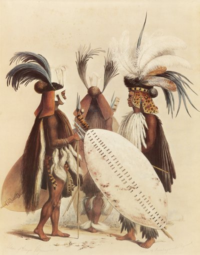 O exército Zulu de George French Angas