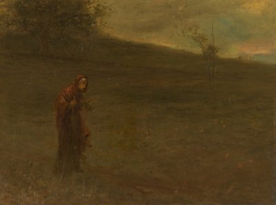 O Coletor de Simples, c. 1880. de George Fuller