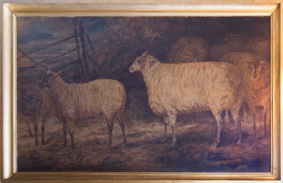 A melhoria da raça de ovelhas do Sul em Holkham em Norfolk, 1793-1807 de George Garrard