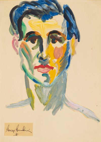 Auto-retrato. de George Gershwin