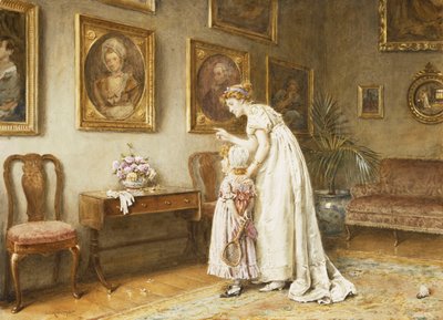 Um pouco de história da família, de George Goodwin Kilburne