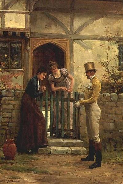 O Visitante de George Goodwin Kilburne