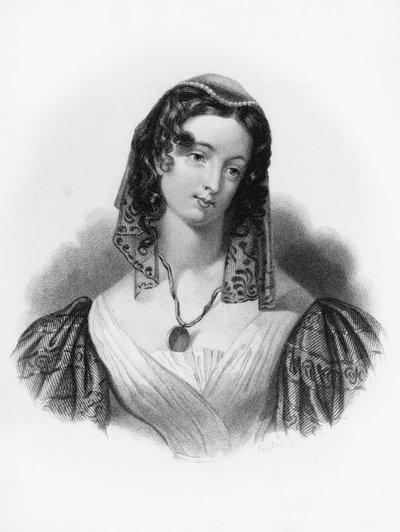 Inez, ilustração para Childe Harold