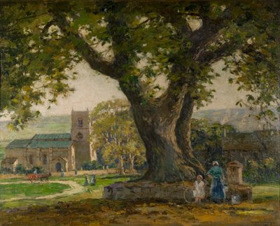 Wensley Village, Yorkshire de George Graham