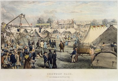 Croydon Fair, 1833 de George Hawkins