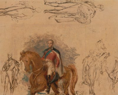 Estudos para o Duque de Wellington de George Hayter