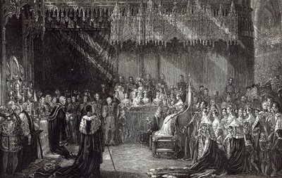 A coroação da rainha de George Hayter