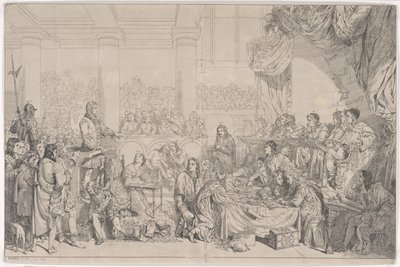 O Julgamento de William Lord Russell de George Hayter