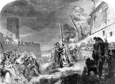 O martírio de Ridley e Latimer, Oxford, 1856. de George Hayter