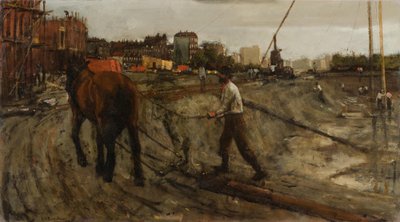 Terreno de construção de George Hendrik Breitner