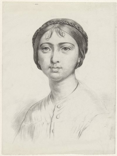 Busto de uma jovem mulher de George Hendrik Breitner