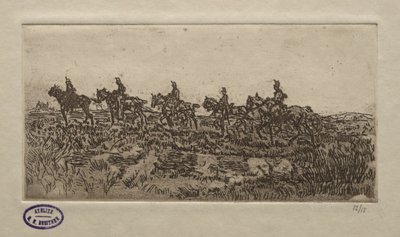 Cena de Cavalaria de George Hendrik Breitner