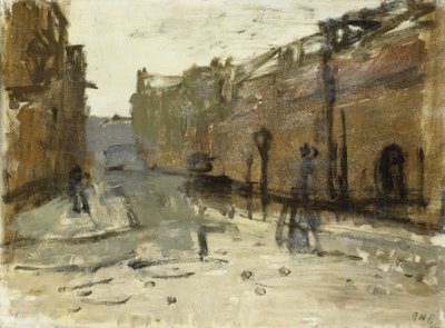 O Baan em Roterdão de George Hendrik Breitner