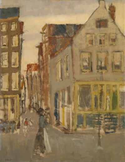 O Lauriergracht junto à Tweede Laurierdwarsstraat de George Hendrik Breitner