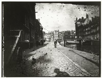 Vista da Looiersgracht em Amesterdão de George Hendrik Breitner