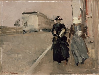 Rajada de vento de George Hendrik Breitner