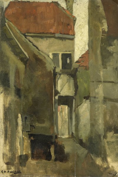 Rua do bairro em Rijswijk perto de Haia de George Hendrik Breitner