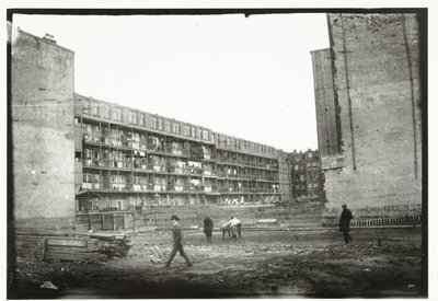 Novo edifício no Overtoom em Amesterdão de George Hendrik Breitner