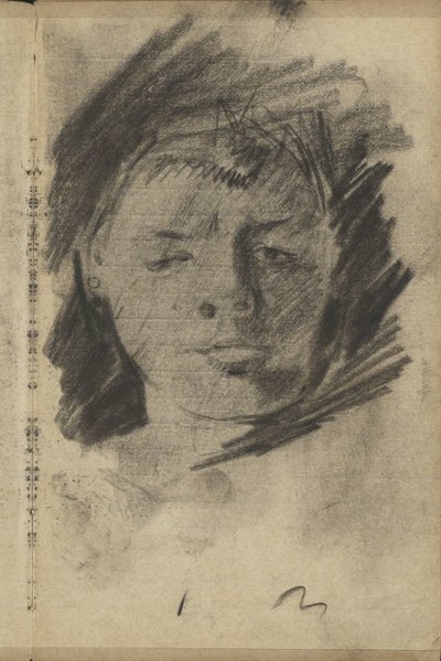 Retrato de uma mulher desconhecida de George Hendrik Breitner