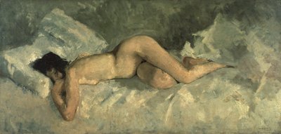 Nu reclinado de George Hendrik Breitner