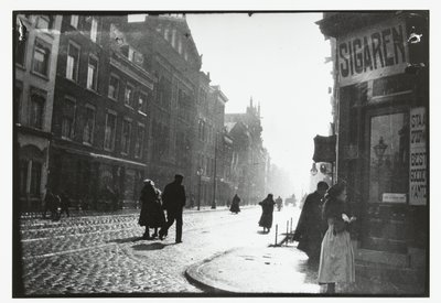 Vista da rua em Roterdão de George Hendrik Breitner